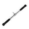 LAT Bar Non Slip Straight for Cable Pulley System Machine Squat Rack Gym Silver and Black