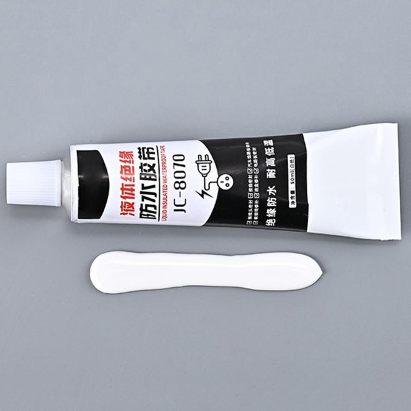 Quick Cure Automotive Sealant 50ml for Car Window Circuit Boards Glass Crack Sealing Fix Silicone Rubber Odorless Adhesive