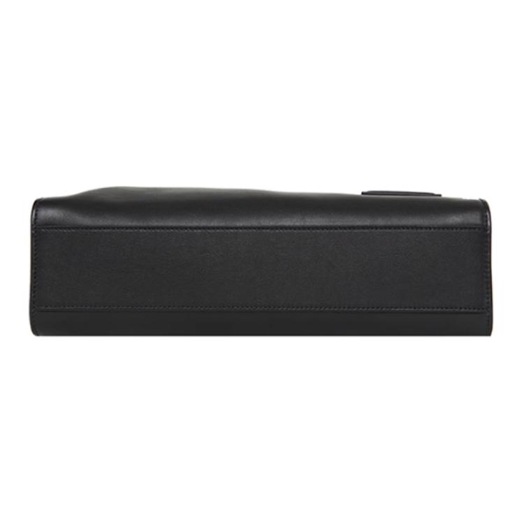 Bally Logo Double Handle Leather Tote Bag Women tote Black 6308508