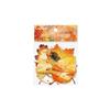 Retro Laub-Sticker-Pack: DIY Collage & Journal Deko, 6 Stile