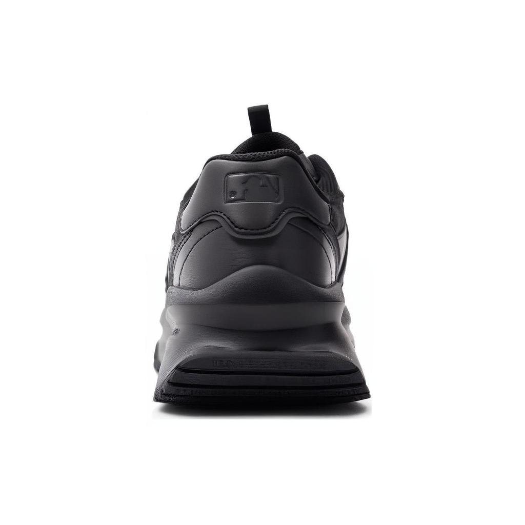 MLB Chunky Runner Comfortable Versatile Fabric Synthetic Leather Durable Breathable Low-Top Casual Running Shoes Unisex Sneaker Black 3ASHCRL3N-50BKS