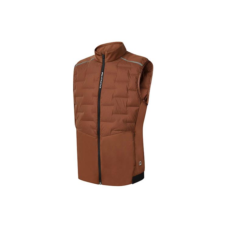 Жилет FILA Athletics Мужской Кожаный Коричневый A11M242901F-BN M
