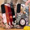 Aurora Aksnes Glass Mobile Phone Case for Samsung Galaxy S26 S25 S24 S23 S22 S21 S20 Note20 Plus FE Ultra Colorful Cover