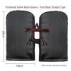 Winter Warm Waterproof Electric Scooter & Bike Handlebar Gloves - Windproof, Velvet Lined Motorcycle Covers