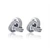 Multicolor Gemstone Stud Earrings Hypoallergenic Lightweight Design For Sensitive Skin Daily Wear Sparkling Jewelry