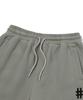 BEENTRILL Essential Hashtag Logo Brushed Sweatpants (Khaki)
