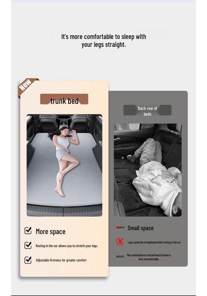 BYD Yuan Plus Inflatable Trunk Mattress for Rear Seat Sleeping