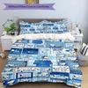 3pcs Duvet Cover Set (1*Duvet Cover + 2*Pillowcase, Without Core), Snoopy Print Bedding Set, Bedroom Decor, All‑Season, Birthday Gift