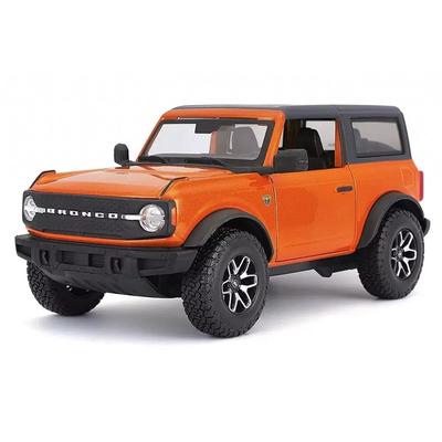 Maisto | Collectible Car | Special Edition  | Ford Bronco (2 Doors Version) Orange | 1:24