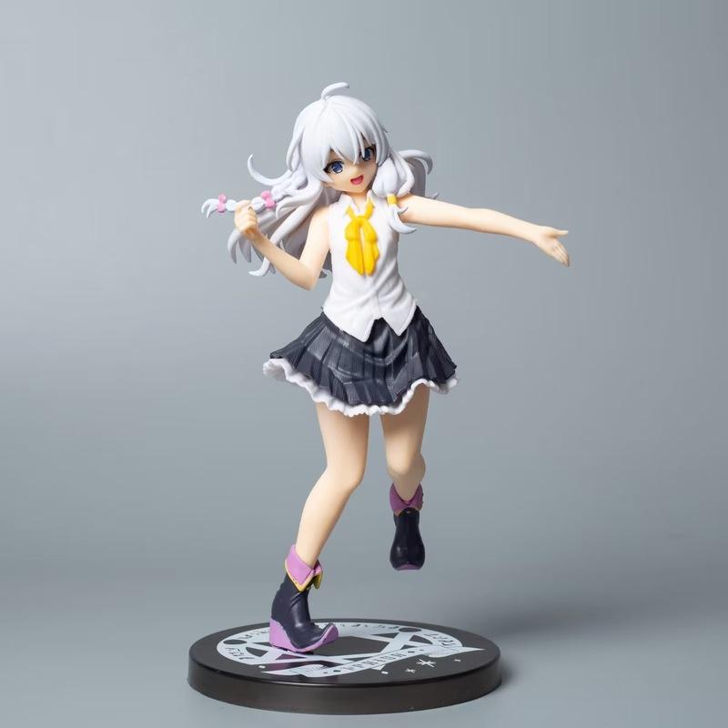 Wandering Witch Elaina Boxed Prize Figure Beautiful Girl Series School Uniform Anime Statue Desktop Decor For Anime Collectors