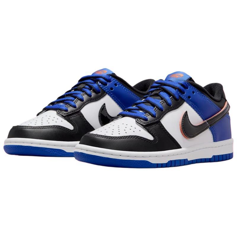 Nike Dunk Anti Slip Wear Resistant Low Top Kids' Skateboarding Shoes Blue Sneakers HF0970-100