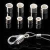 20pcs 925 Silver Crimp End Beads 1.5-2.5mm Silver End Bead Round Tube for Necklace Bracelet Jewelry Making DIY Jewelry Findings