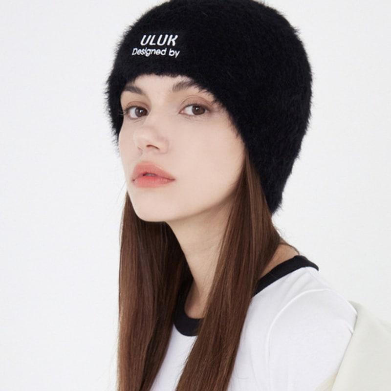 

Шапка-бини из мягкой ангоры ULUK 2 цвета ivory