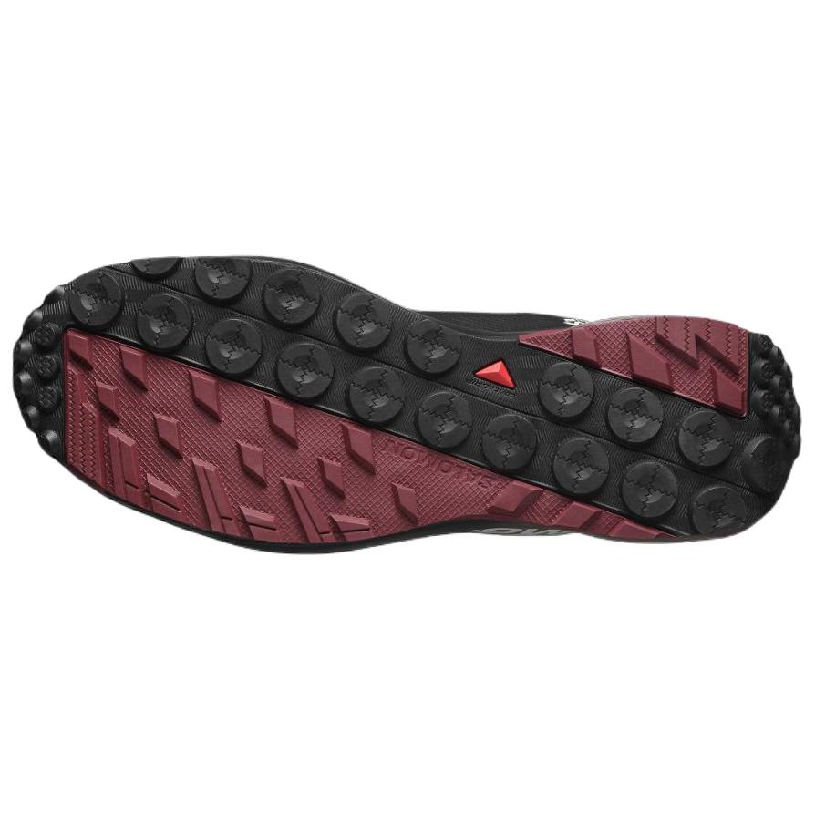 SALOMON S/Lab Waterway Comfortable Soft Non-Slip Wear-Resistant Mid-Top Hiking Shoes Unisex Hiking Shoes Black 478186