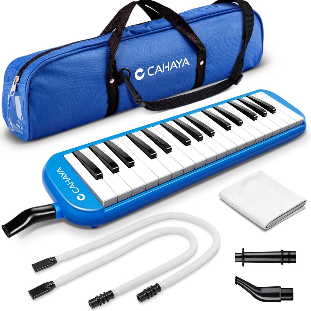 CAHAYA Melodica Melodica with the Latest Can Be Used for Standing or Tabletop Handbag or Shoulder Melody Includes 2 Tabletop 2 Standing 1 Cleaning and