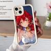 HSR Himeko Thicken TPU Mobile Phone Case for iPhone 17 16 15 14 13 12 11 Air Pro Max Plus Colorful Cover