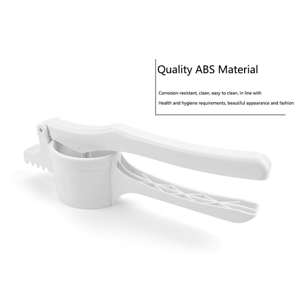 Handheld Manual Fruit Crusher Press Type Kitchen Gadget Food Ricer Potato Masher Vegetable Tool