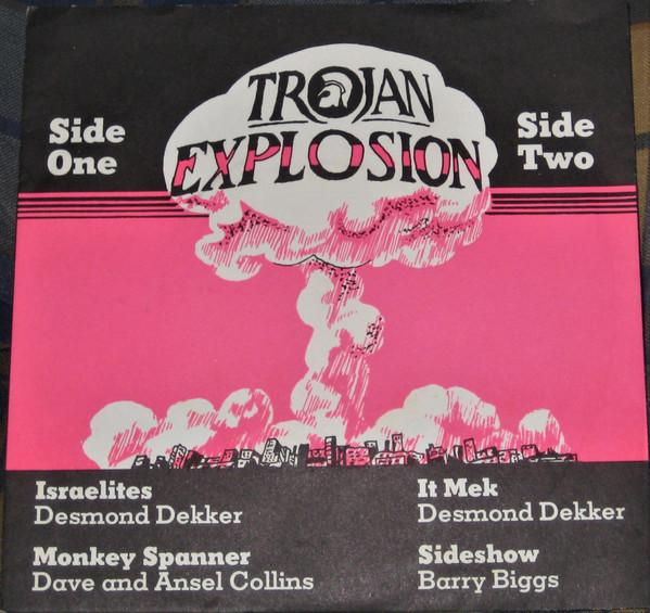 

7inch Record VARIOUS - Trojan Explosion TMX4010 Maxi Trojan 1980 UK Reggae, Ska & Dub Used
