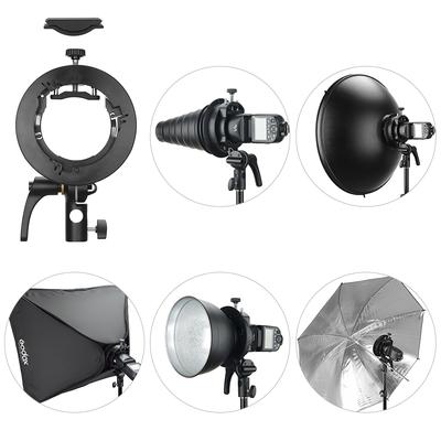 Godox 80 * 80cm/31 * 31inch Flash Softbox Diffuser Inner Grid with S2-type Bracket Bowens Mount