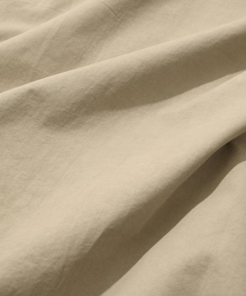 COVERNAT Pocket Dyed Shirt Beige