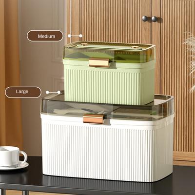 Box Double Layer Design Moisture-proof And Light-proof Multi-layer High Capacity Collectibles Chest Plastic