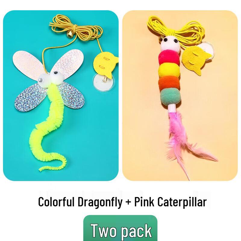Interactive Cat Wand Toy Set