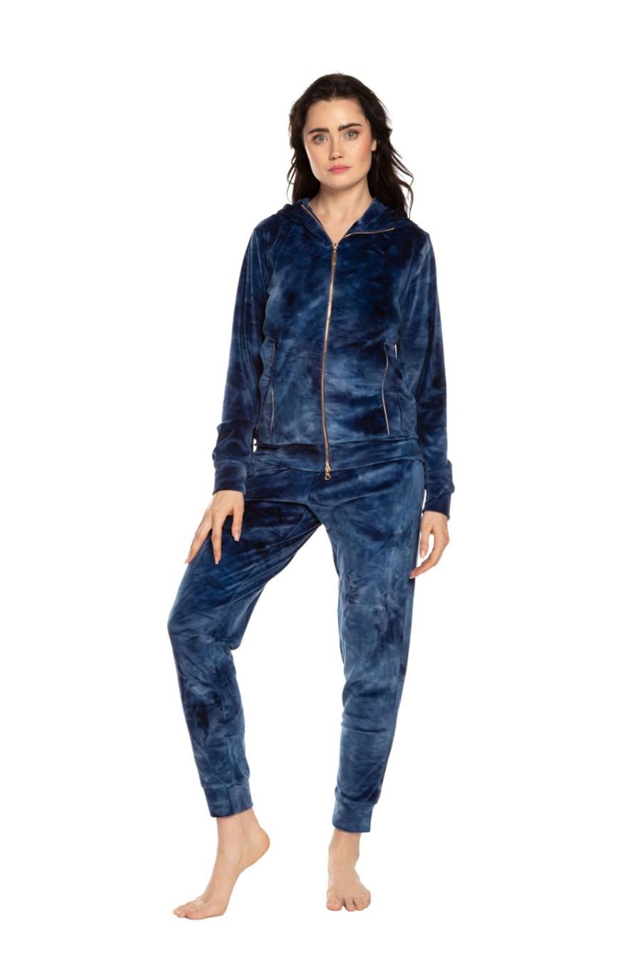 

Комплект: олимпийка и брюки Effetto (90410) 48(XL) імперська синього кольору