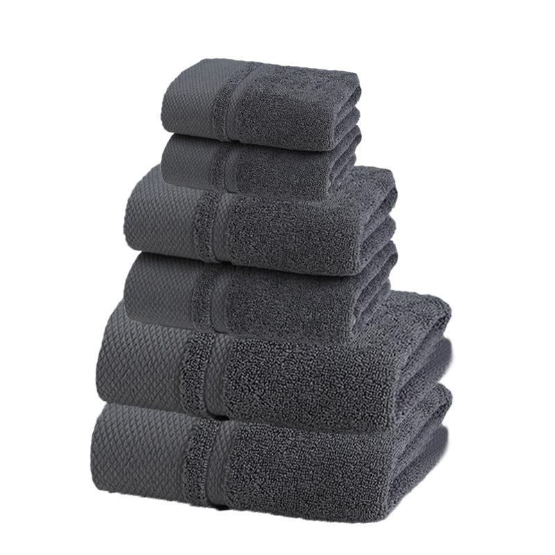 Stock-out Thickened Absorbent Large Bath Towels Foreign Trade Cross-border Gift Printed Logo Plain Weave Beach Use