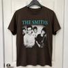 The Smiths Braun Grafik T-Shirt Vintage Stil Band T-Shirt