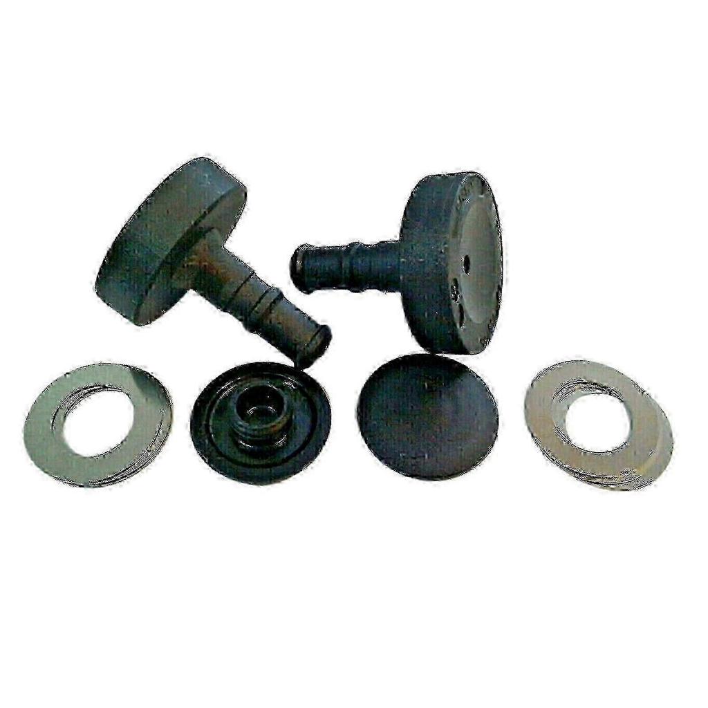Alko Aks 3004 Hitch Stabiliser Side Friction Pads for Caravan Trailer Coupler Anti-Sway Damping Replacement Pads 2-Pack