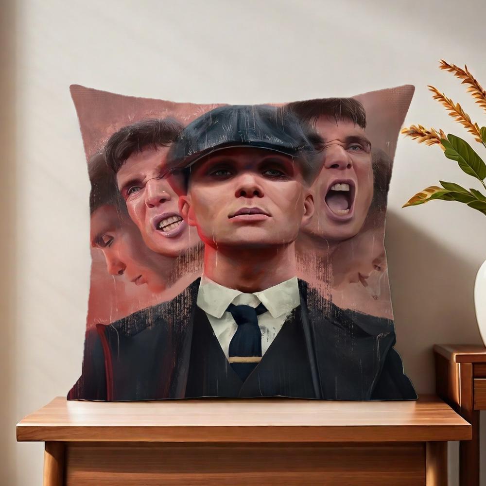 P-peaky B-blinders tv cushion cover For Pillow Printing Sofa Decoration Home Car Room Coffee Shop Office Nordic Simplicity