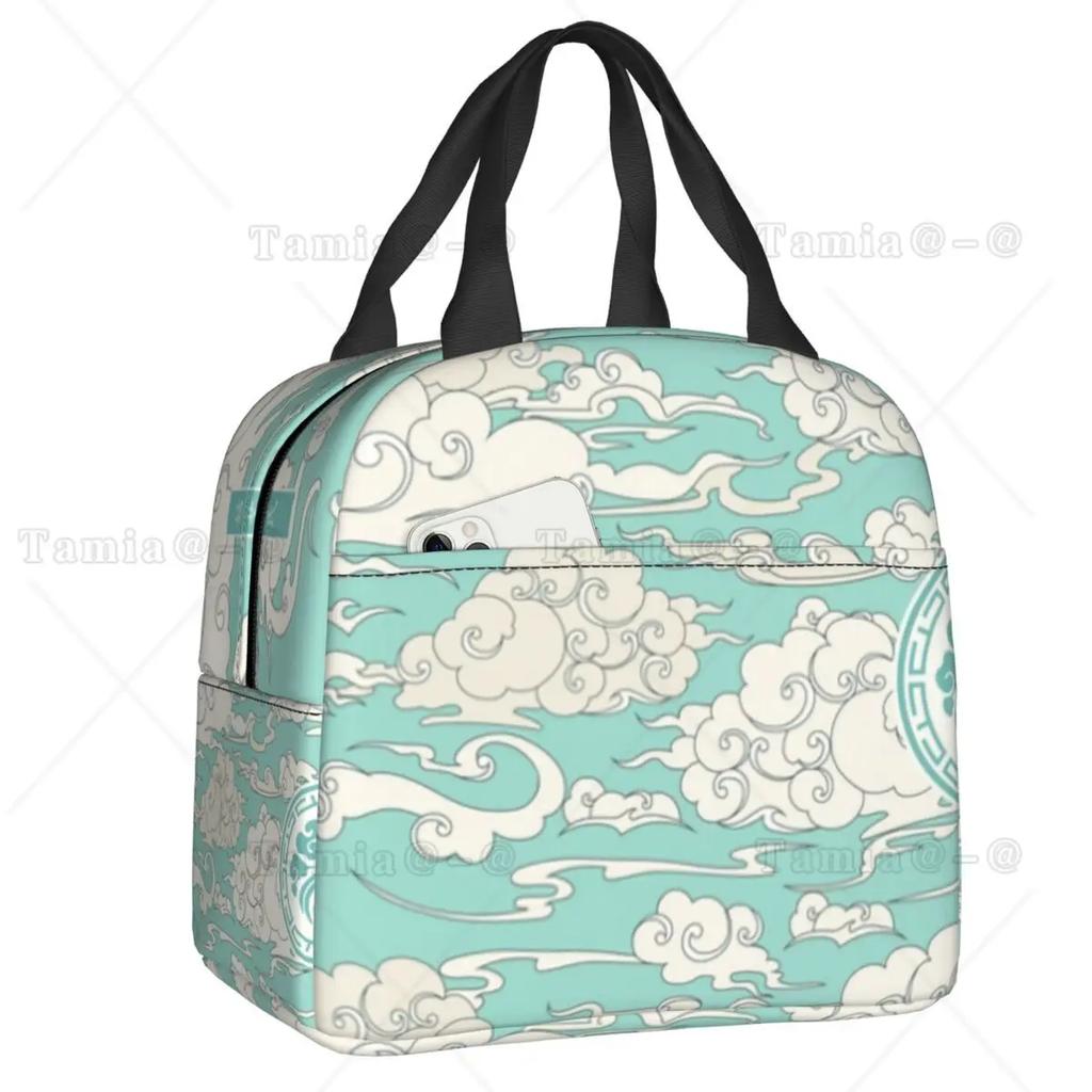 The Untamed WangXian Bunny Insulated Lunch Bags for Women Mo Dao Zu Shi Resuable Cooler Thermal Bento Box Outdoor Camping Travel