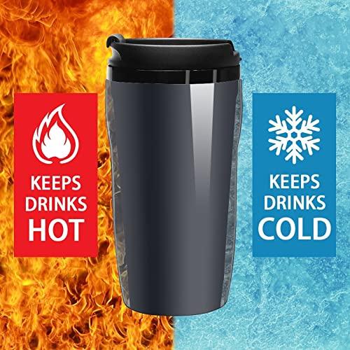 Snoopy Coffee Cup, Insulated Double-Wall Vacuum Insulated Thermos Water Bottle with Lid, Leak-Proof, Direct-Drinking Mug, Perfect for Outdoor Activiti
