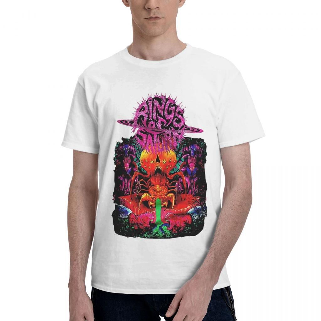 Rings Of Saturn Band Alien Graphic 100 Cotton Casual Breathable Confortable Manga New In Tops And TShirts Funny Gift