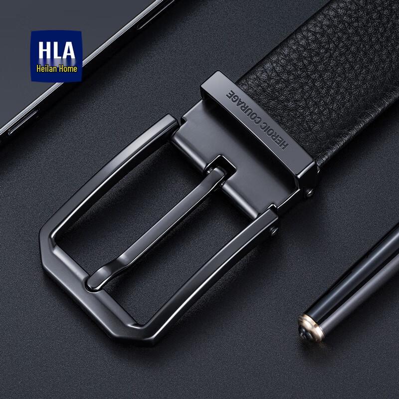 

HLA Men s Genuine Leather Pin Buckle Belt 120cm - 125cm