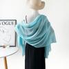 Summer Versatile Cotton and Linen Scarf Shawl Lengthened Solid Color Yarn Shawl Sunscreen Shawl Simple Scarf Silk Scarf Women