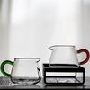 200ml Heat Resistant Glass Fair Cup Household Pourer Glass Creamer Pot Coffee Tea Glass Dispenser Chahai Kungfu Tea Set Accessor