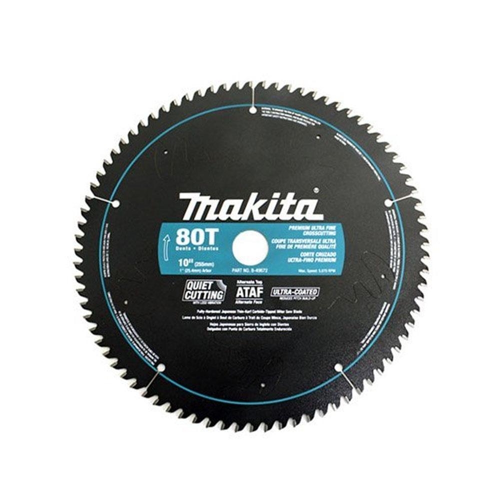 

[10 дюймов, 255 мм] Дисковая пила Makida B 49672 [для древесины толщиной 2,31 т, 80 лезвий]