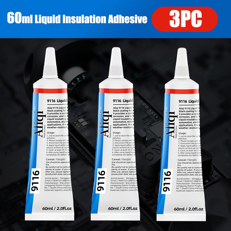 15/60ML Tekuté lepidlo Elektrická izolační pasta Potažení kabelů Oprava elektrických vedení v domácnosti Izolační tmel