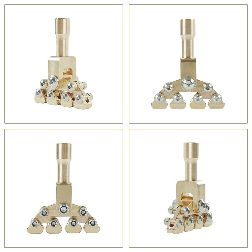 XFDZ-Guitar Fractal Fret Press Tool Guitar Fractal Pusher Luthier Repair Tool For Fret Board Curvatures Acoustic