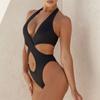 Women's Bikini Swimwear One-Piece Vintage Conservative Sexy Swimsuit Swimming Beachwear
