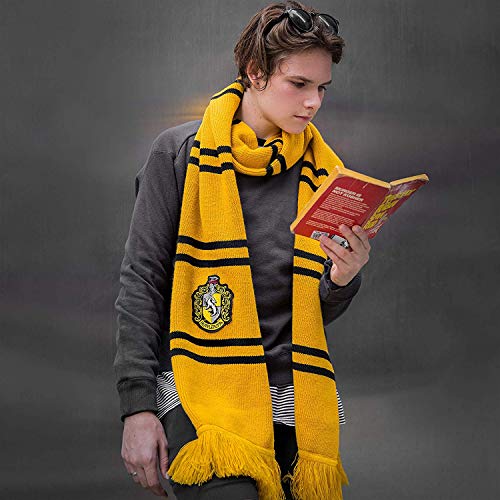 Cinereplicas Harry Potter Schal Acrylschal Deluxe Edition Hufflepuff Poufsouffle (Offizielles Produkt eines japanischen Einzelhändlers) 4895205601468