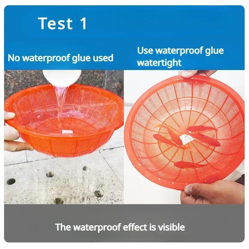 Jaysuing Sealant Waterproof Glue, Bathroom, Kitchen Exterior Wall Anti-leakage Plugging, Non-smashing Brick Leak Repair Paint