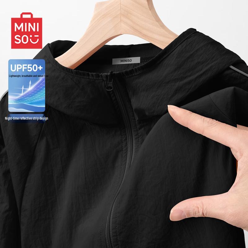 MINISO Men s American Style Hooded UV Protection Jacket XL
