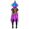 Smiffys Girls Deluxe Moon & Stars Light Up Witch Costume