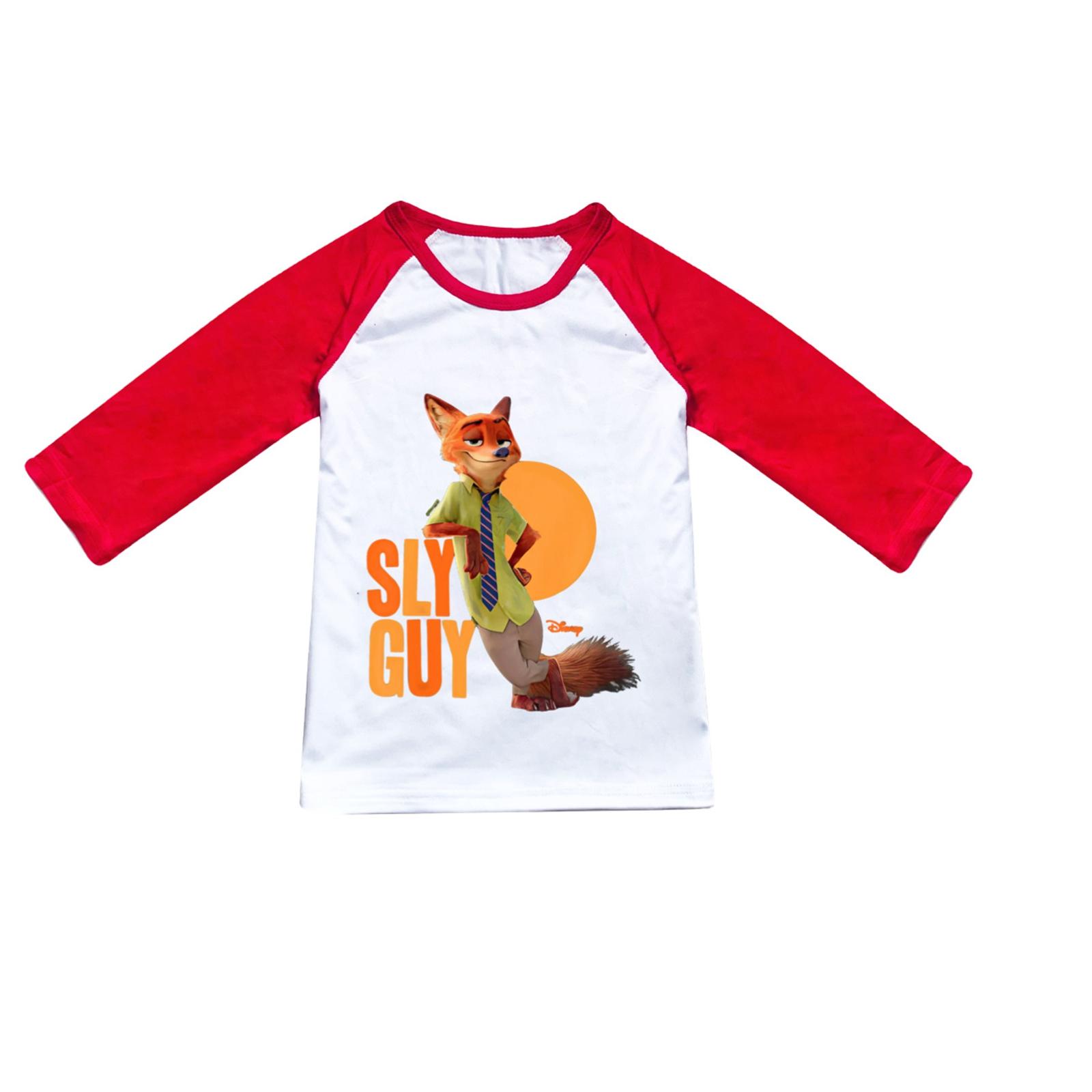 

Children s Summer Sports T-shirt Half-sleeve Printed Top 140 червоний
