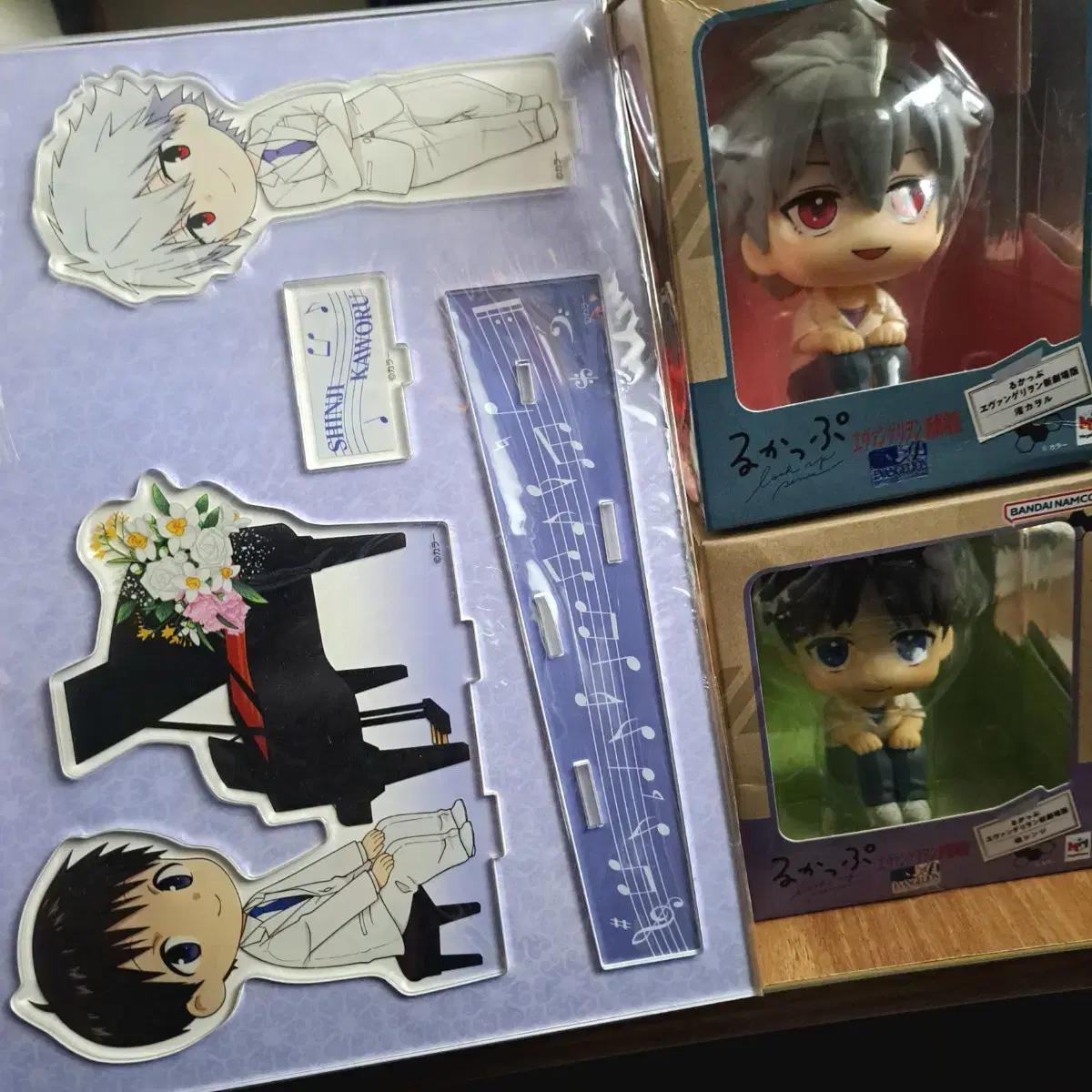 

Evangelion Kaoru, Shinji Lookup+acrylic