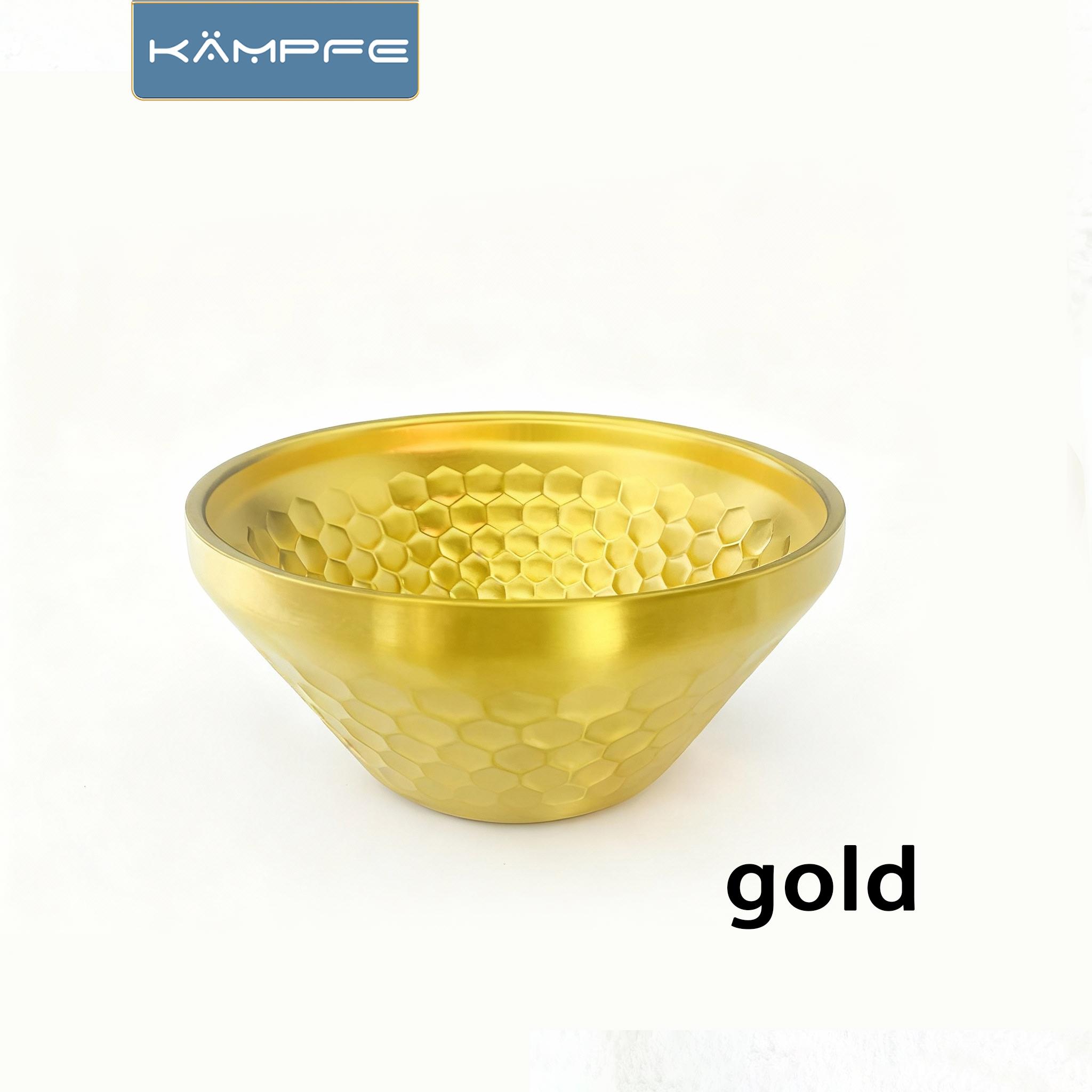 

KAMPFE Stainless Steel Shaving Bowl lfor Home & Travel Men Face Cleaning Toolsn New