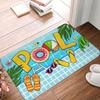 Summer Pool Beach Ball Design Gift Doormat Anti-Slip Kitchen Bathroom Mat Living Room Floor Door Entrance Carpet Rug