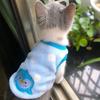 Tecknad Husdjursväst - Varm Vinter Hund Katt Tröja för Små Husdjur Söt Valp Kattunge Kappa Jacka & Säsongsmässig Outfit
